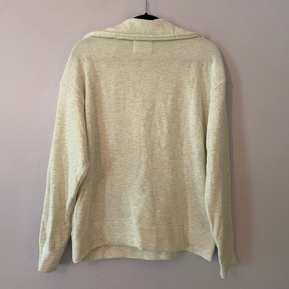 Citizens of Humanity Rosalia White Pullover Sweater V-neck Cotton Women's Medium - Picture 7 of 11